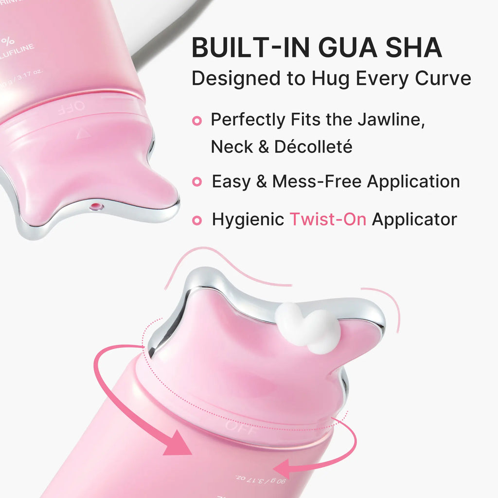 [NEW] [medicube] PDRN Collagen Gua Sha Neck Wrinkle Cream | Built-In Gua Sha Massager with Volufiline 5%25 + PDRN | Firming, Contour Care for the Look of Fine Lines, Jawline, Neck, Décolleté,Underarms, Chest, Legs, Shoulder | Massage Cream | Korean Skinca