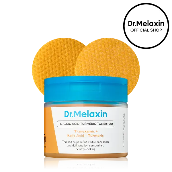 [Dr.Melaxin Official] Kojic Acid Turmeric TX Toner Pad 70pads, Dark Spot & Pigmentation Care for Uneven Skin Tone
