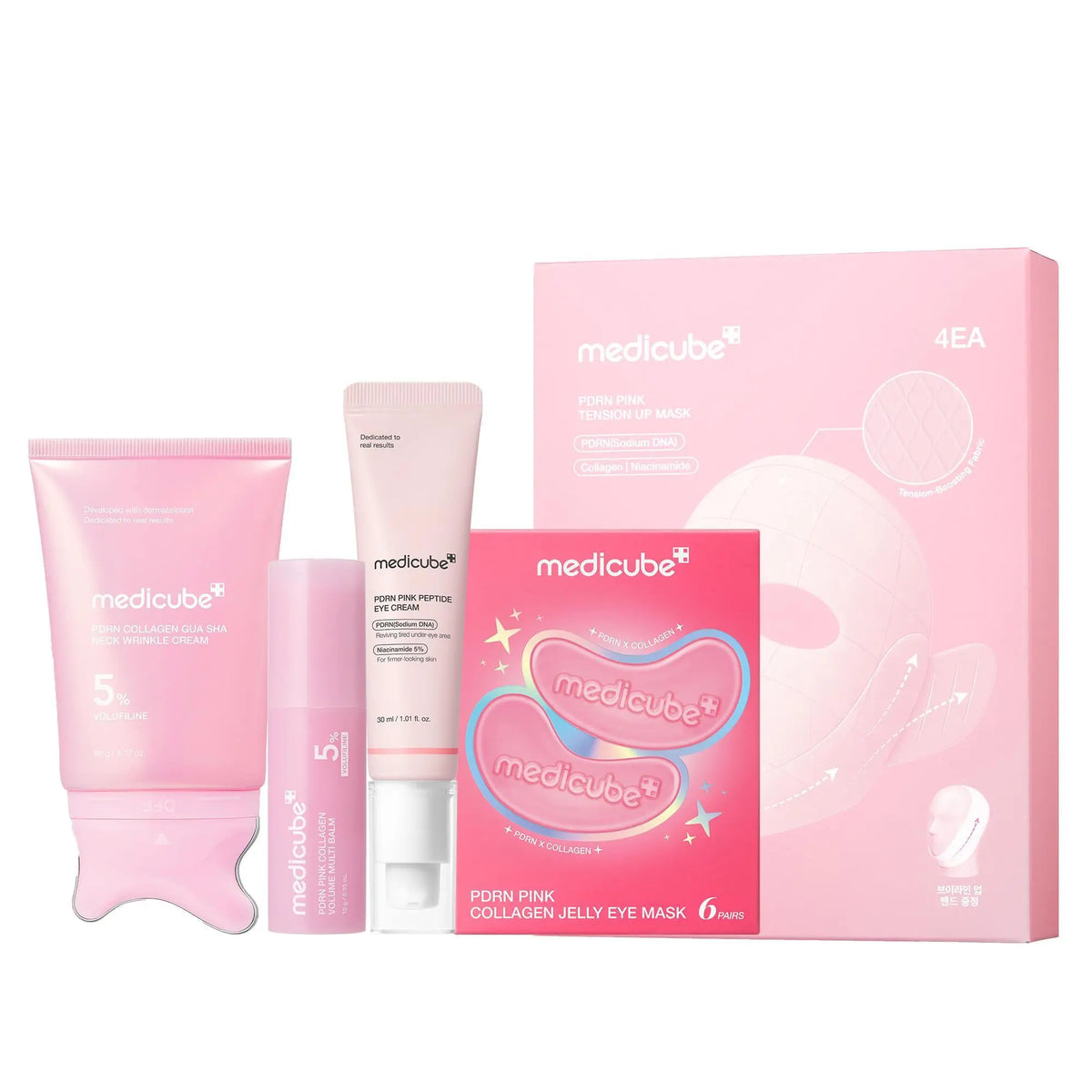 [NEW] [medicube] PDRN Collagen Gua Sha Neck Wrinkle Cream | Built-In Gua Sha Massager with Volufiline 5%25 + PDRN | Firming, Contour Care for the Look of Fine Lines, Jawline, Neck, Décolleté,Underarms, Chest, Legs, Shoulder | Massage Cream | Korean Skinca