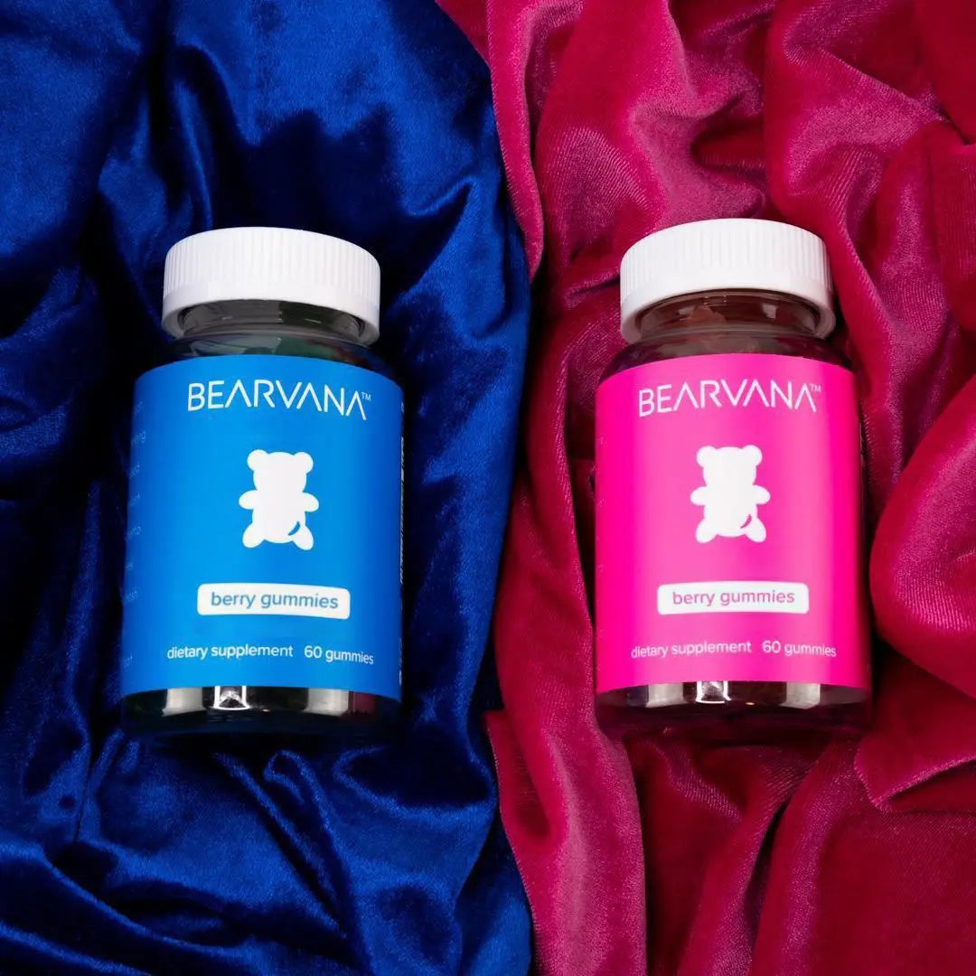 BEARVANA Gummies Combo Pack - Women’s General Wellness Supplement - Berry Flavored - Vitamins and Herbal Ingredients