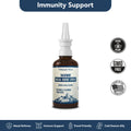 Nasomin Nasal Iodine – Nasal Cleanse– Neutralize Nose - Iodine + Fulvic Acid Blend -100%25 Natural Mineral Complex – (2 oz. Bottle+Nasal Sprayer) Oral Daily