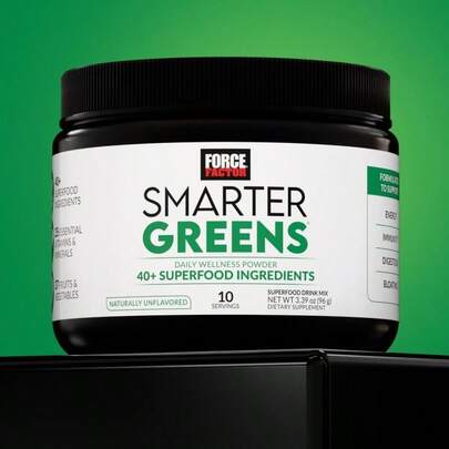 Daily Greens Superfood Powder With 40+ Plant Ingredients & 125 Million CFUs Probiotics – Unflavored Wellness Blend
