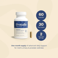 Enclave BioActives Protaflo Prostate Formula, D3, Zinc, Selenium, Pumpkin Seed, Saw Palmetto Free, Prostate Support, 60 Capsules