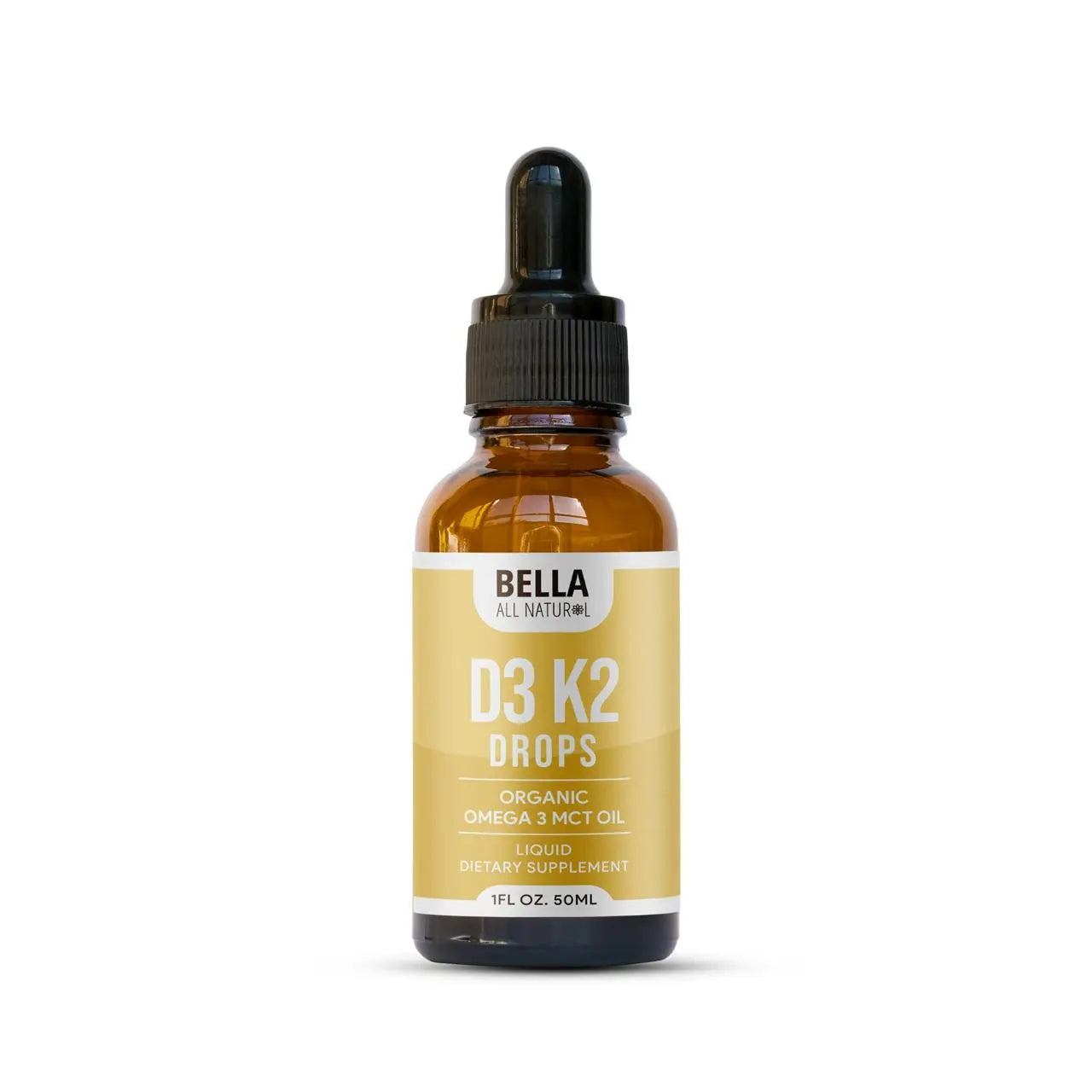 Bella All Natural D3 K2 Drops and Probiotics MAX