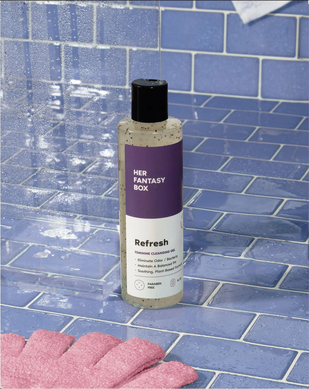 Refresh Plant Based Intimate Body Wash for Women - pH Balancing - 8Oz and 16Oz