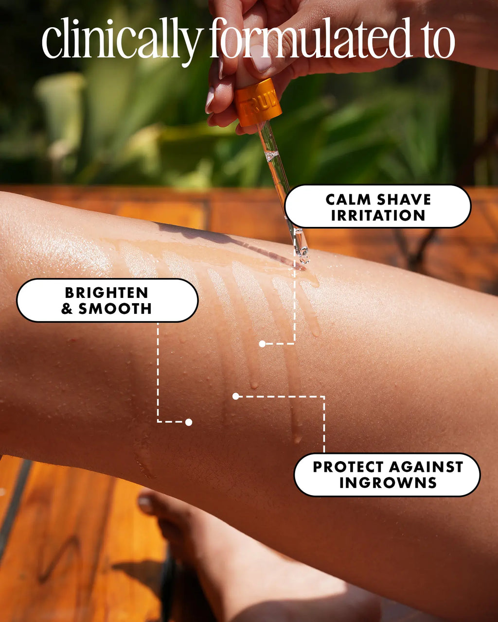 Glazed Donut Brightening Oil – Discoloration-Fighting Treatment – Brightens Dull, Uneven Skin with Vitamin E, Niacinamide & Hyaluronic Acid – Deeply Hydrates, Minimizes Ingrowns & Enhances Radiance on Legs, Underarms & Bikini Line – Vanilla Glaze Scent