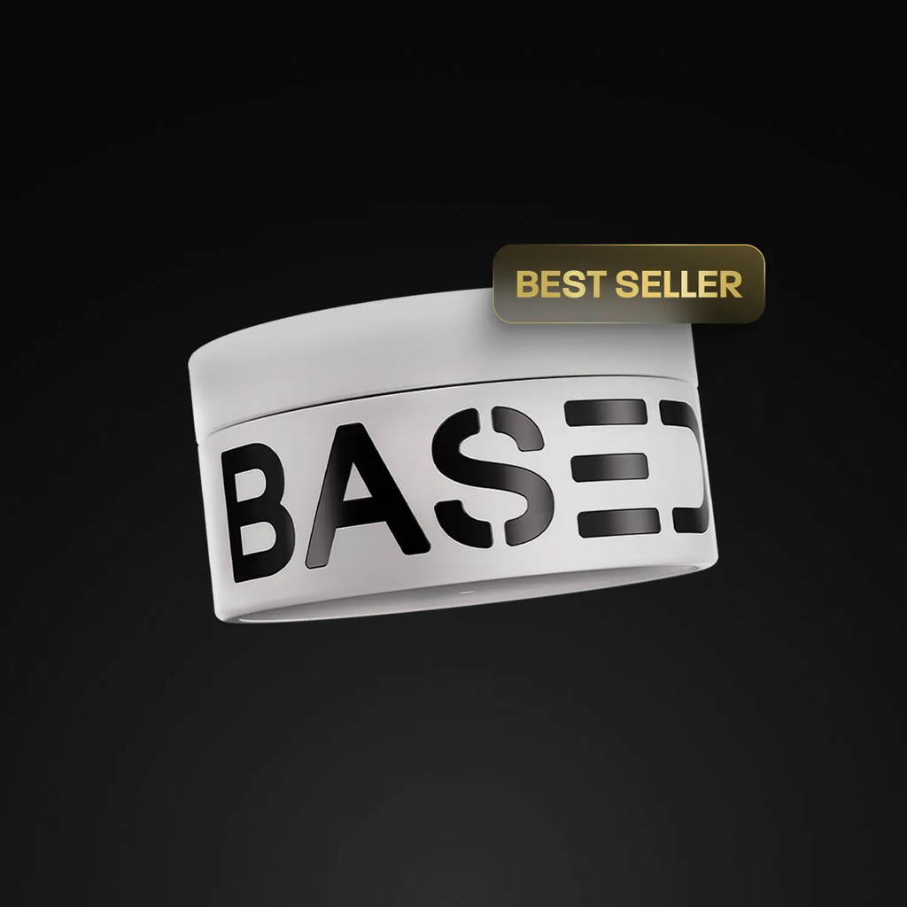 BASED Hair Clay - Strong Hold Matte Finish 3oz Jar Shea Butter Beeswax Essential Clays