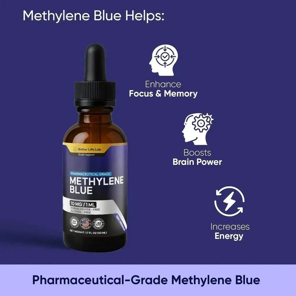 Advanced Methylene Blue for Clear Focus & Mental Energy