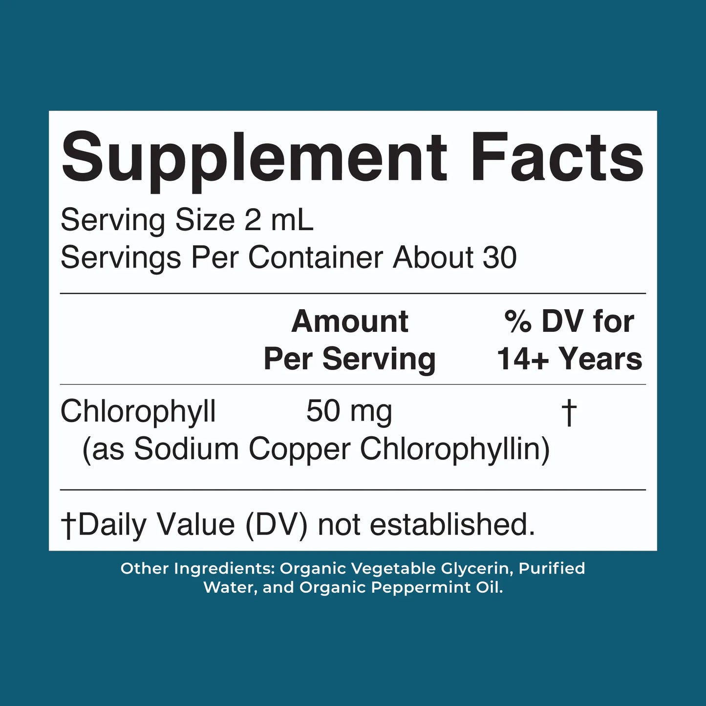 MaryRuth's Vegan Chlorophyll Liquid Drops - Non-Diluted Liquid Chlorophyll - Mulberry Derived Supplement - Non-GMO - Delicious Minty Flavor - 2 Fl Oz
