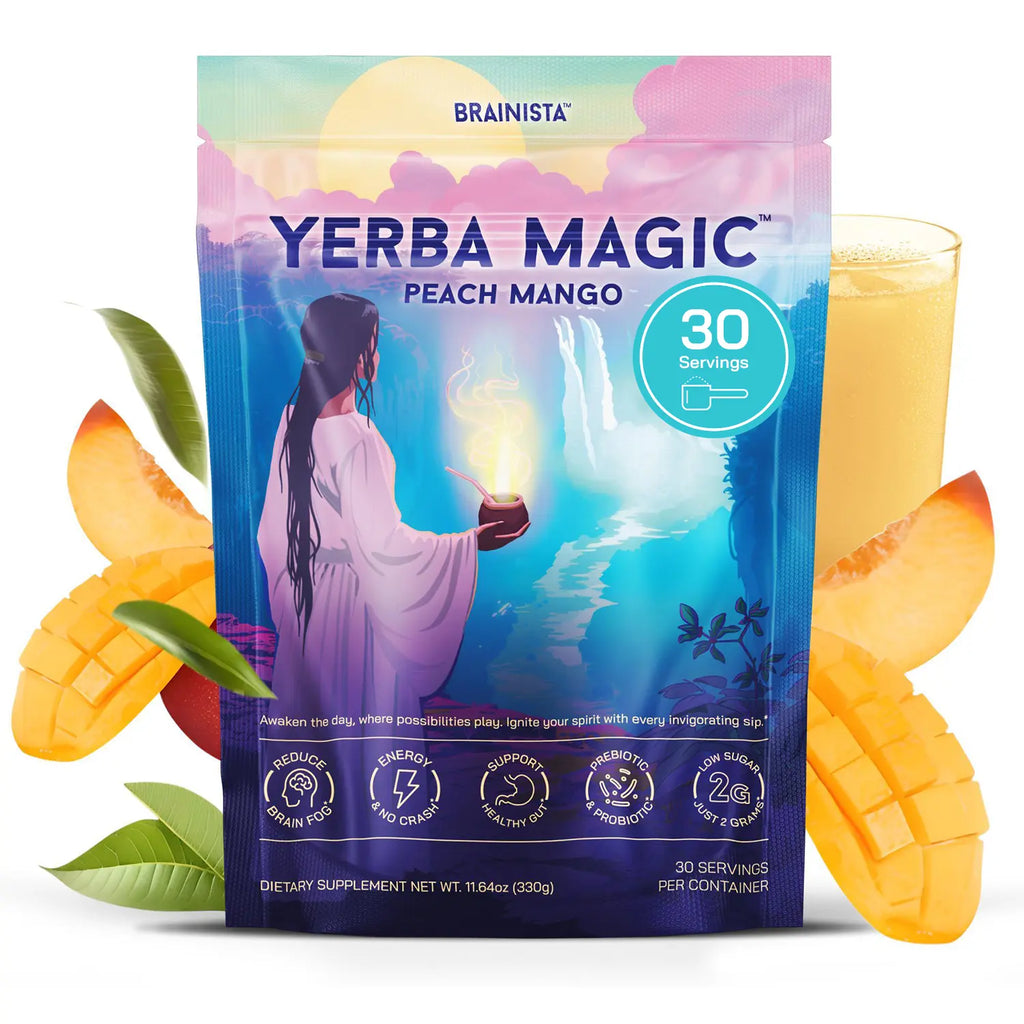 Yerba Magic | Yerba Mate Instant Tea Powder | 20, 24, or 30 Servings | Multiple Flavors Available