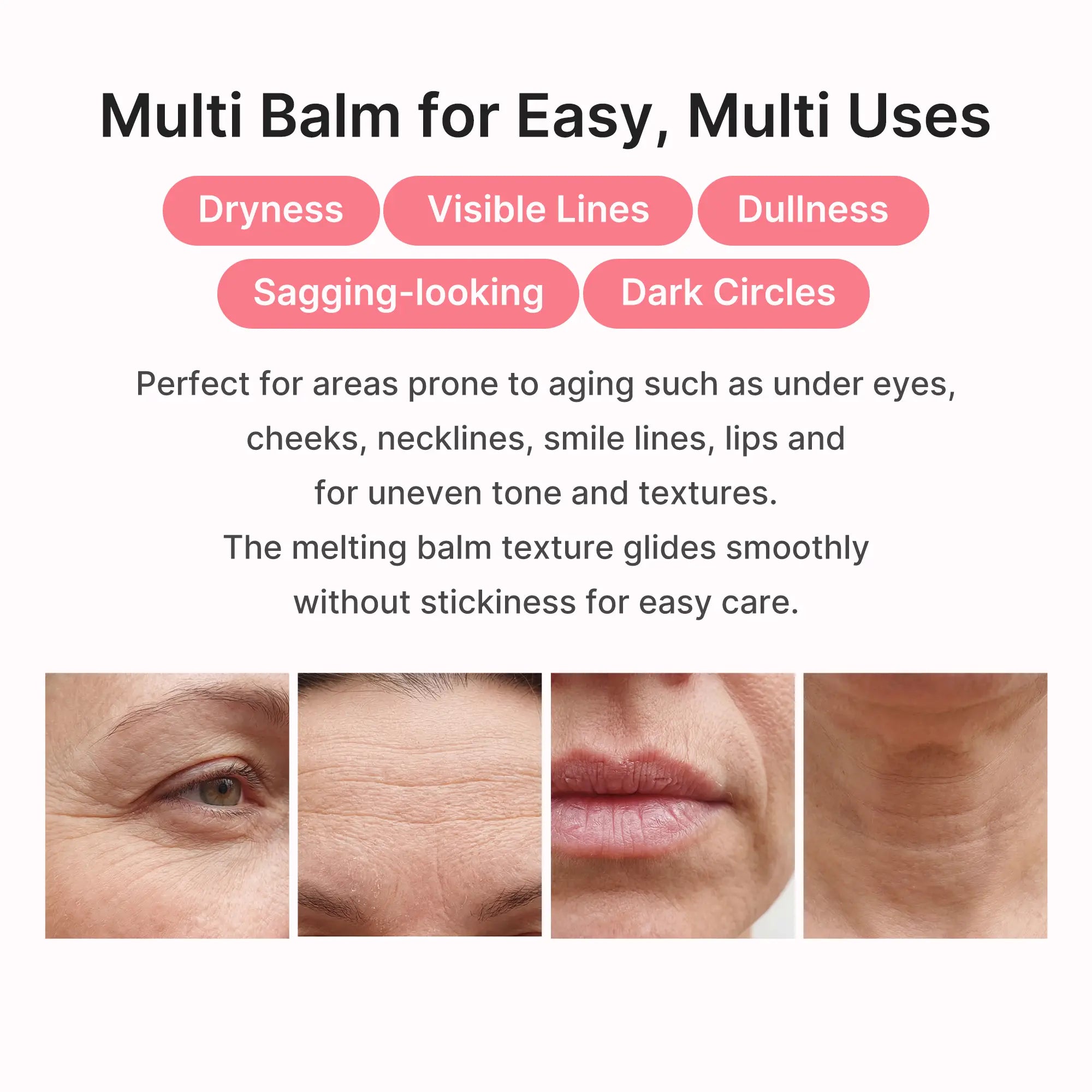 [NEW] PDRN Pink Collagen Volume Multi Balm | All In One Volufiline, PDRN, NAD Stick for Youthful-Looking, Helping Look of Fine Lines, Firming Care, Anti-Aging Care | For Under-Eyes, Neck, Forehead, Smile Lines, Lip Care | Korean Skincare