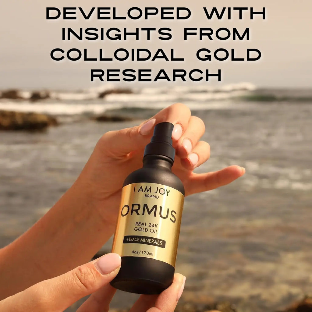 I Am Joy: Ormus Gold Oil Monoatomic Helps to Decalcify Pineal Gland, Repair DNA, Increase Manifestation Speed - Rich with Minerals Platinum, Iridium Using Non Chemical Solvent Extraction 4oz