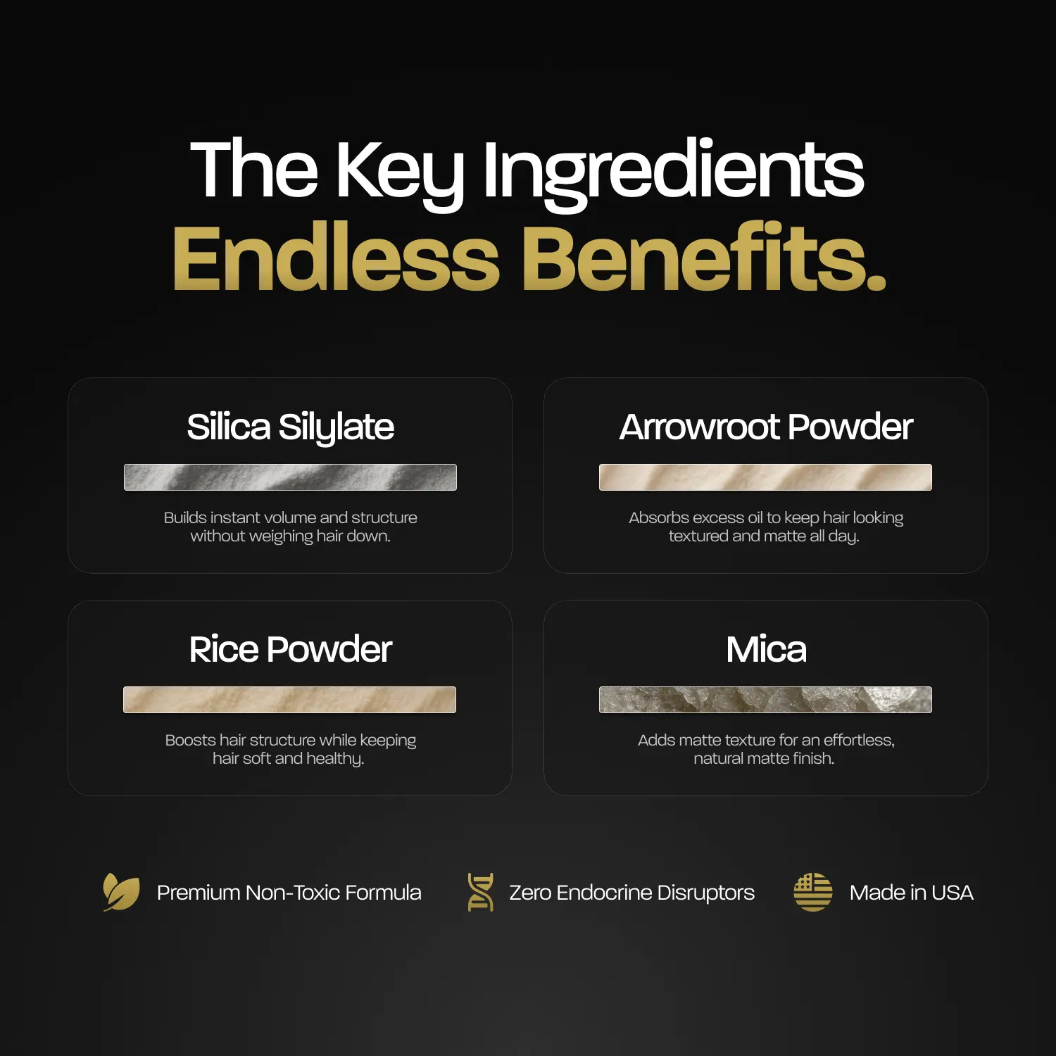 BASED Hair Texture Powder | Instant Volume & Texture | Lightweight, Matte Finish | Simple, Effective, BASED.