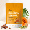 Natural pumpkin seed oil and saw palmetto softgel 1000mg high content plant esters 300 capsules  mothersdaygift SummerVibes