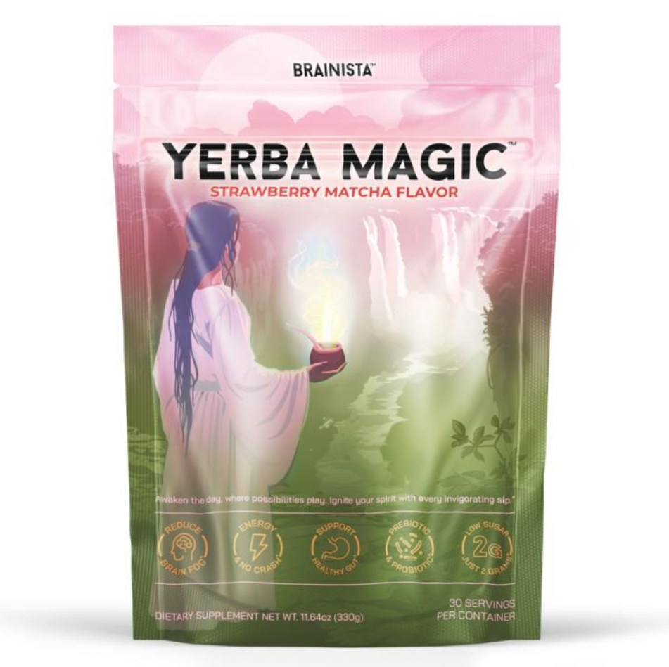 Yerba Magic | Yerba Mate Instant Tea Powder | 20, 24, or 30 Servings | Multiple Flavors Available