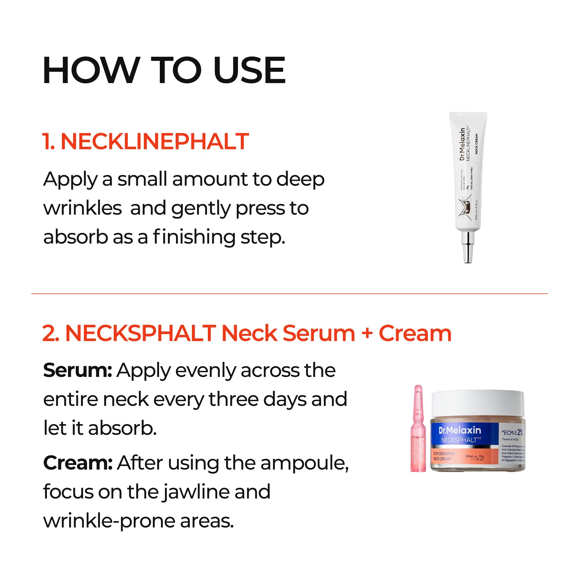 [Dr.Melaxin Official] Perfect Neck Wrinkle Care Set Neck Firming Skin Care Set Neck cream Korean Cosmetics