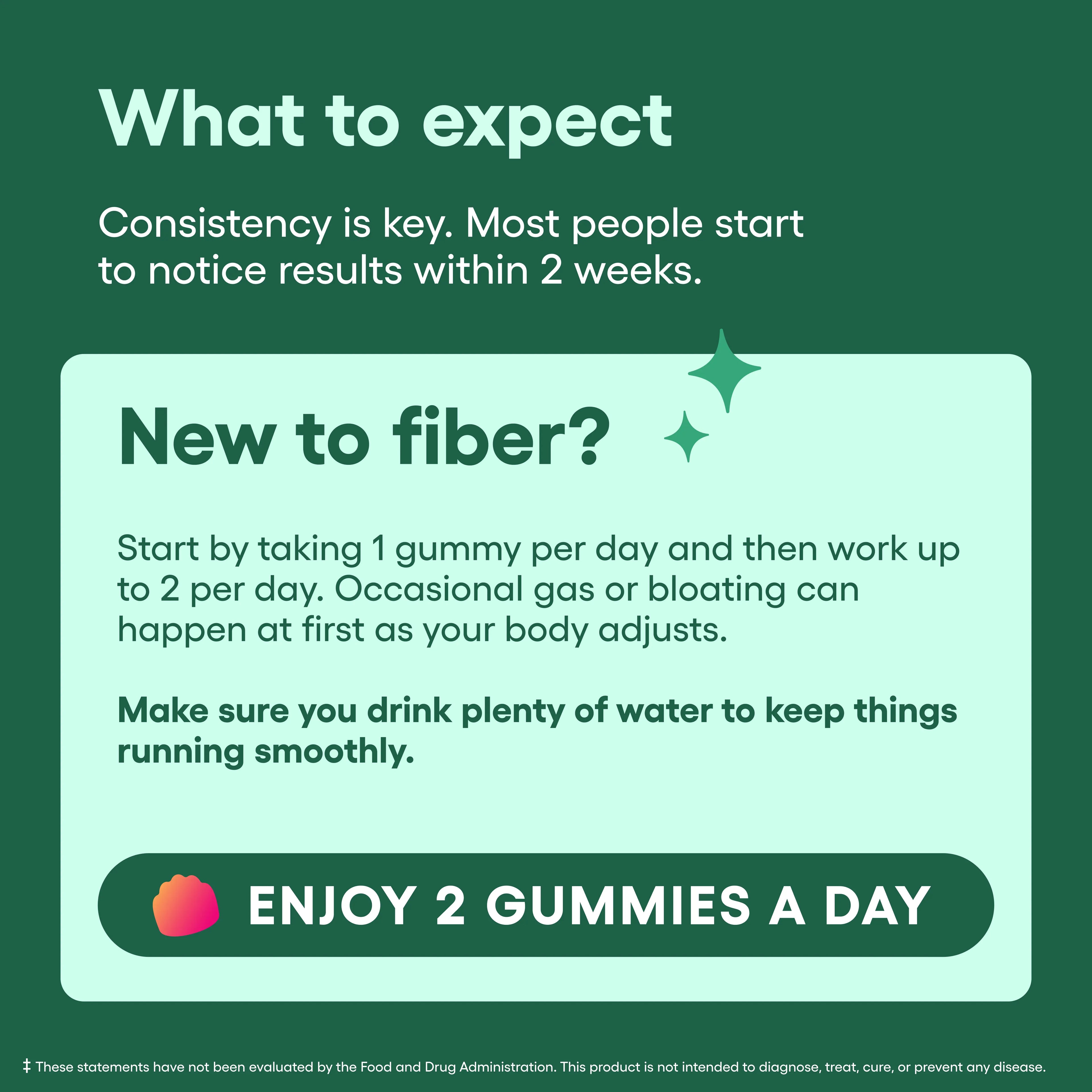Physician’s Choice Fiber Gummies for Digestive Health & Regularity - Raspberry Lemon Flavor - No Sugar Added & Vegan - Daily Gummy for Adults