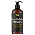 M3 Naturals Cellulite Massage Oil 8oz - Smooth the Appearance of Cellulite - Body Care & Skin Care Massage Oil - Topical Collagen and Plant Stem Cell Body Oil to Restore Texture and Elasticity - Soothing Body Oil Moisture Hydrating