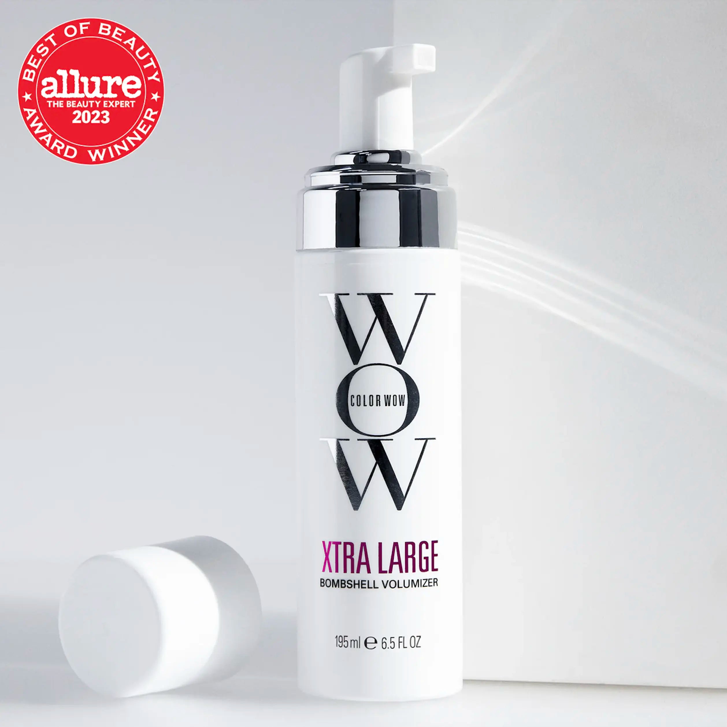 Color Wow Xtra Large Bombshell Voluminizer Foam 125ml Non-Drying Instant Thickening Mousse for Long Lasting Weightless Volume & Heat Protection Sulfate Free Haircare Texturizing Product