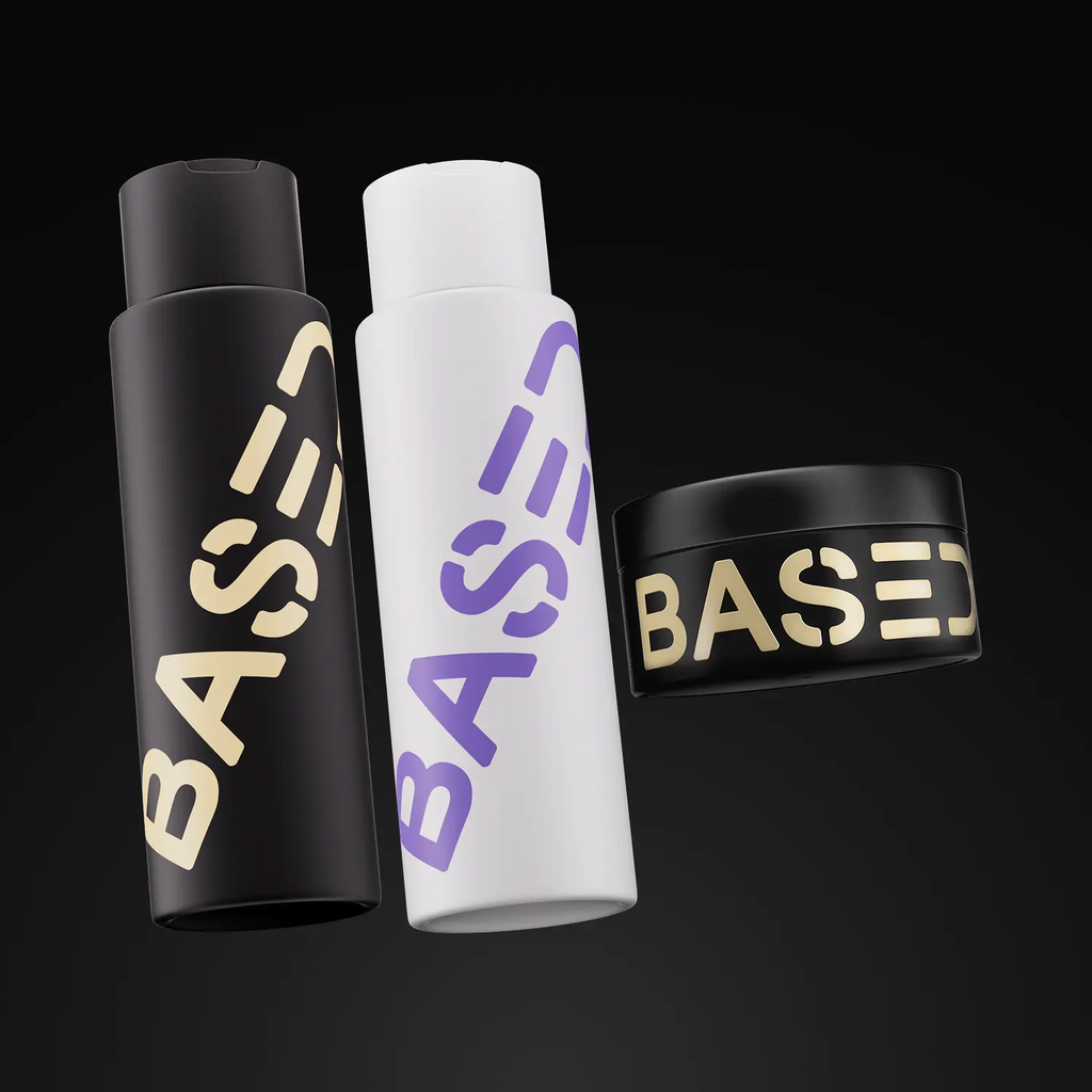 BASED Pomade | Medium Hold & Medium Shine | Simple, Effective, BASED.