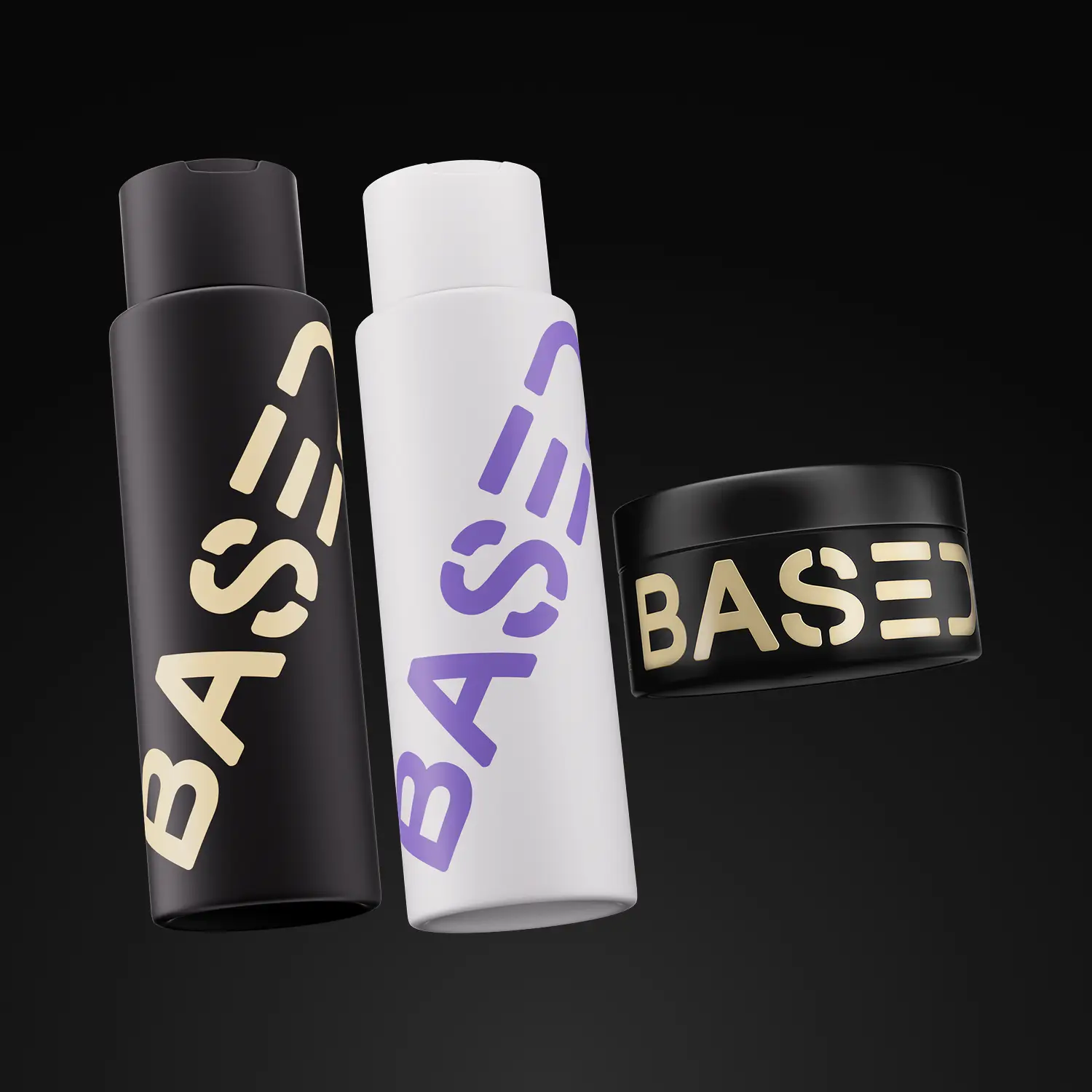 BASED Pomade | Medium Hold & Medium Shine | Simple, Effective, BASED.
