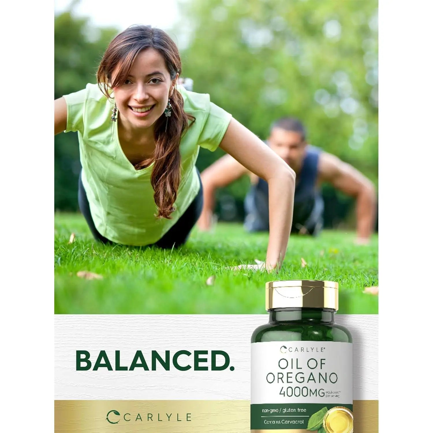 Carlyle Oregano Oil 4000Mg Supplement | 150 Softgel Capsules | Contains Carvacrol | Non-Gmo & Gluten Free Formula Carlyle