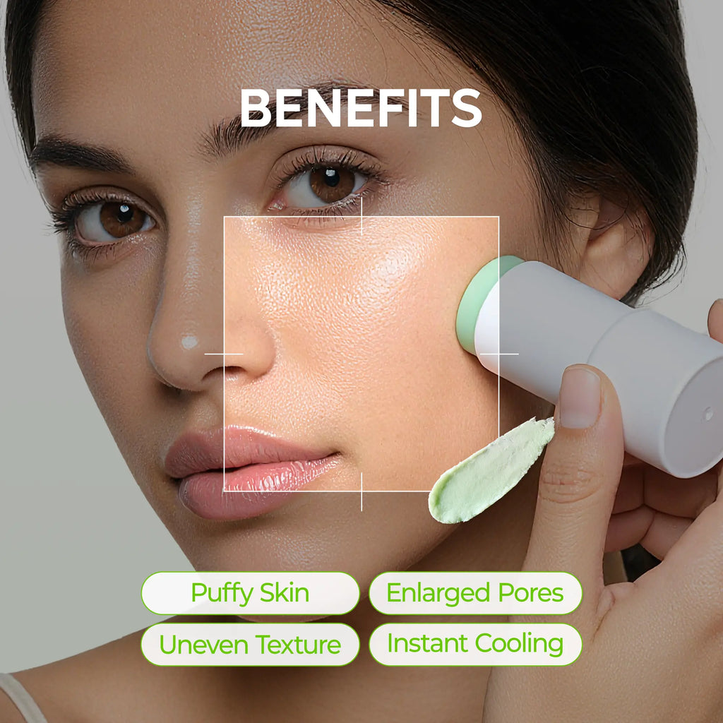 Two-Piece Set Cactox & Collagen Multi Pore Firming Duo with Cactus Cooling & Eye Care Stick for Visible Pore Refining and Skin Repair