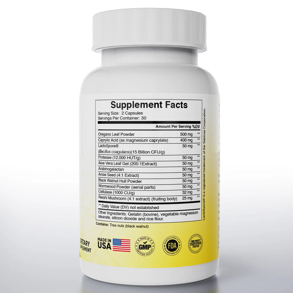Candida Cleanse - Gut and Colon Support