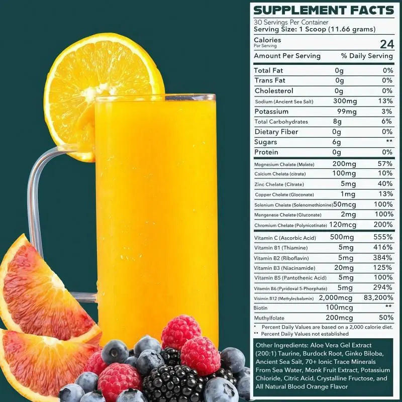 OPTIMIZE MINERALS Daily Multi-Mineral Formula 30 Day Supply - 70+ Essential Trace Minerals，Composite cellulose improves health and wellness