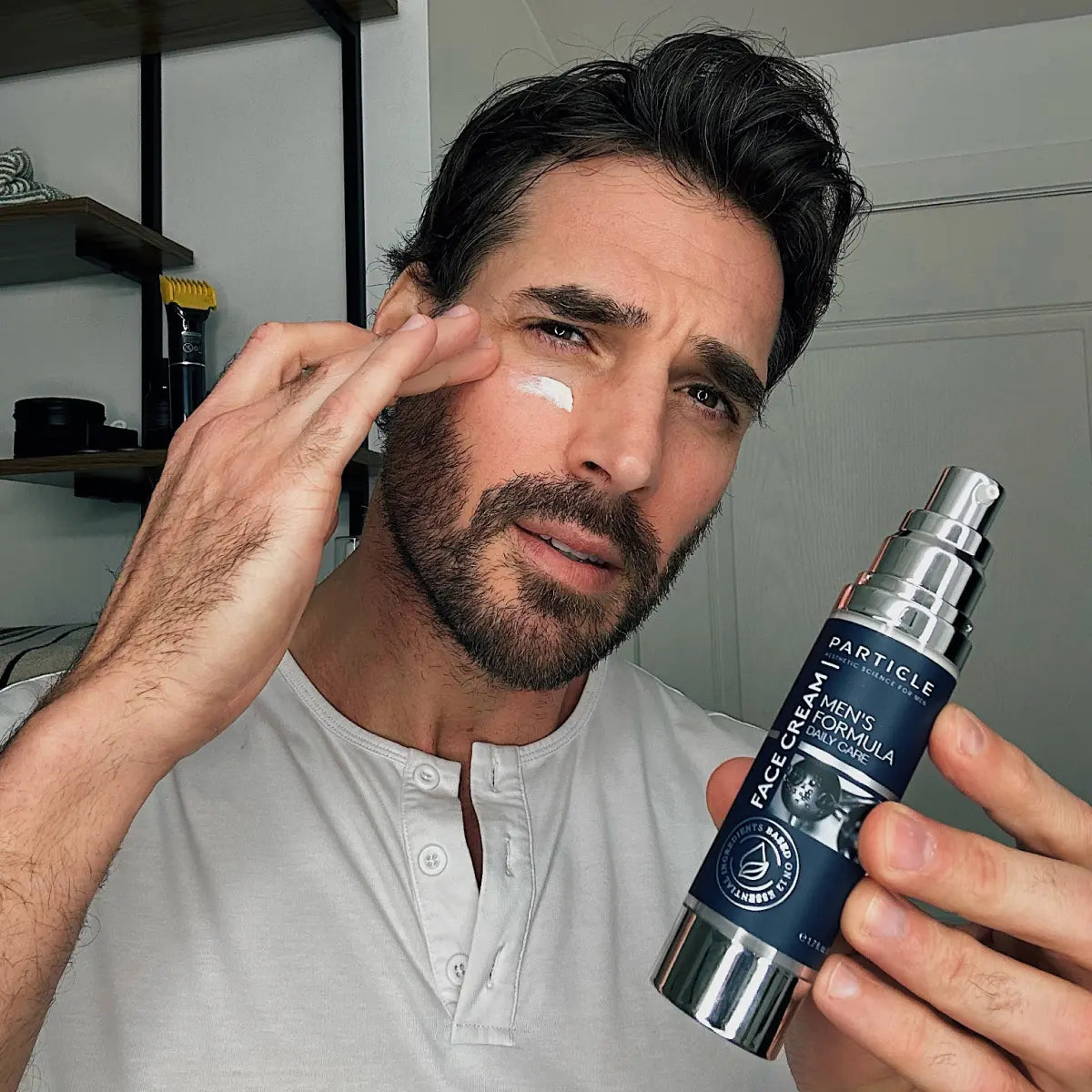 Particle 6-in-1 Anti-Aging Face Cream for Men | Daily Moisturizer & Hydrating Age Spot Remover Based on Advanced Dermatological Research