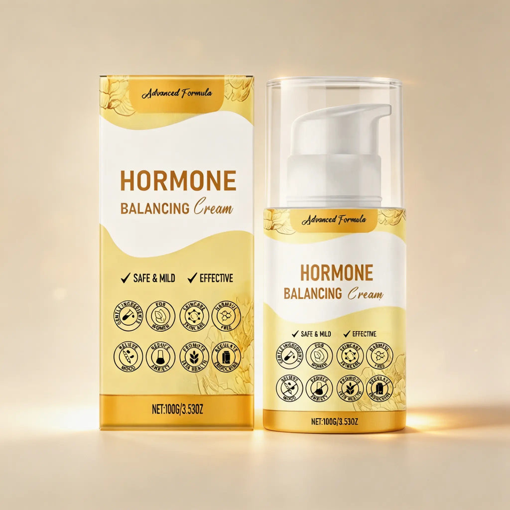 Hormone Balancing Cream for Women 100g – Advanced Natural Formula – Helps Balance Hormones Naturally – Relieves Menopause Symptoms, Hot Flashes, Night Sweats & Mood Swings – Safe & Mild Progesterone Cream – Daily Wellness Support