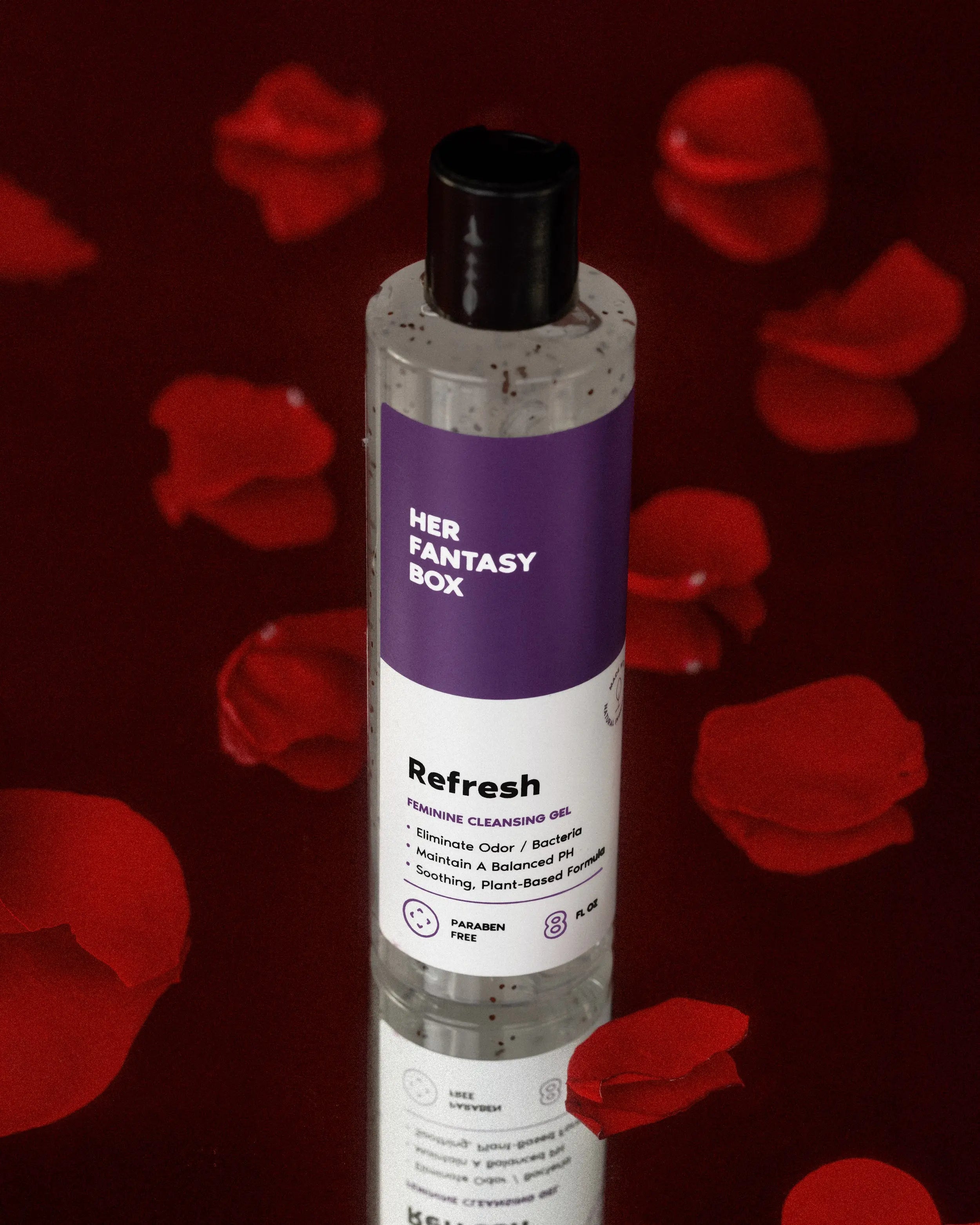 Refresh Plant Based Intimate Body Wash for Women - pH Balancing - 8Oz and 16Oz