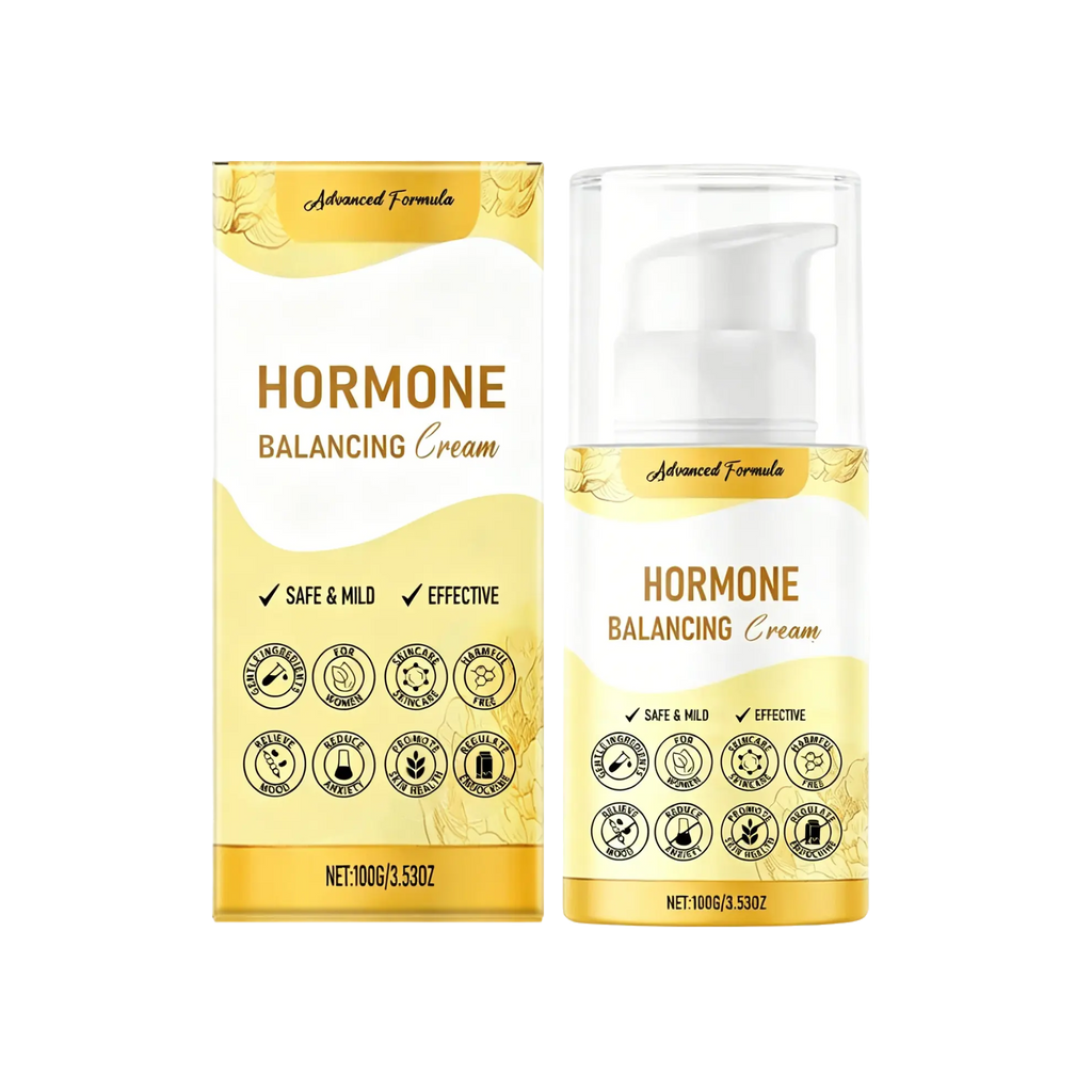 Hormone Balancing Cream for Women 100g – Advanced Natural Formula – Helps Balance Hormones Naturally – Relieves Menopause Symptoms, Hot Flashes, Night Sweats & Mood Swings – Safe & Mild Progesterone Cream – Daily Wellness Support